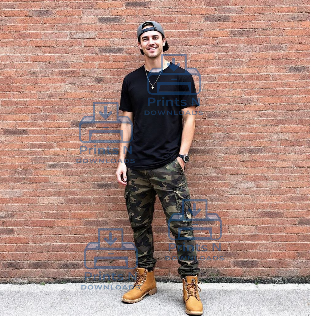 Urban Men Tshirt Mockups Bundle